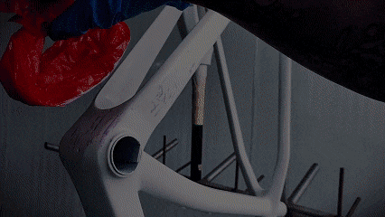 mtb frame custom paint