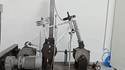 Fahrradrahmen-Vibrationsprüfung