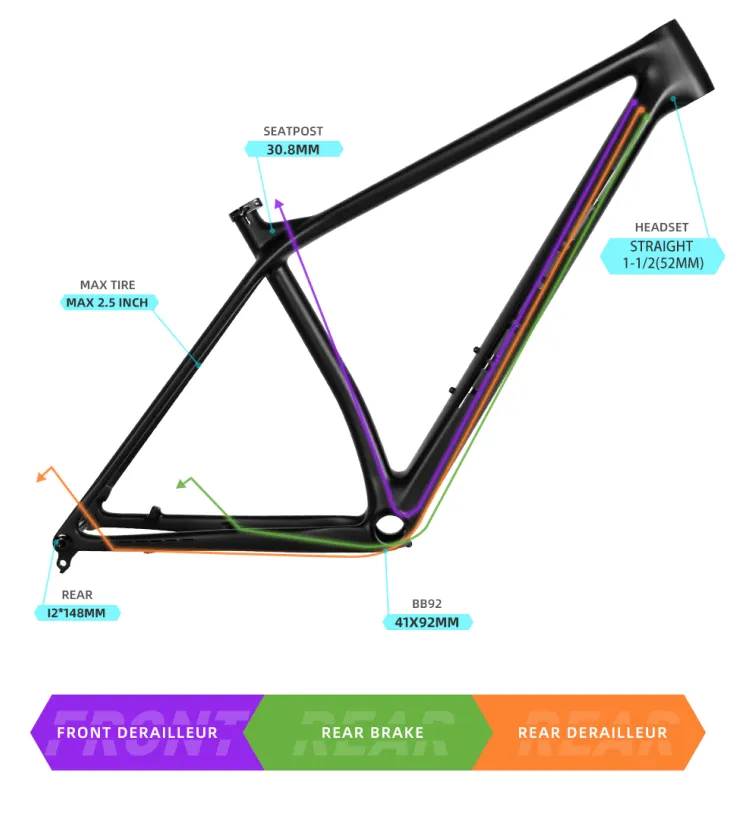 Haidelibikes Carbon-Fahrradrahmenhersteller in China