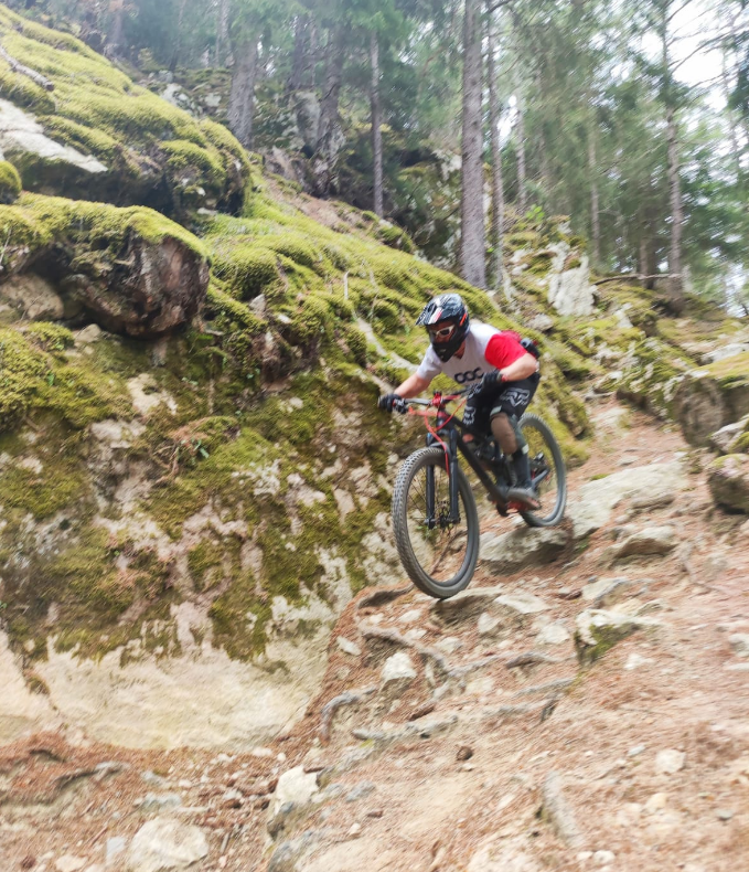 frame mtb full suspension