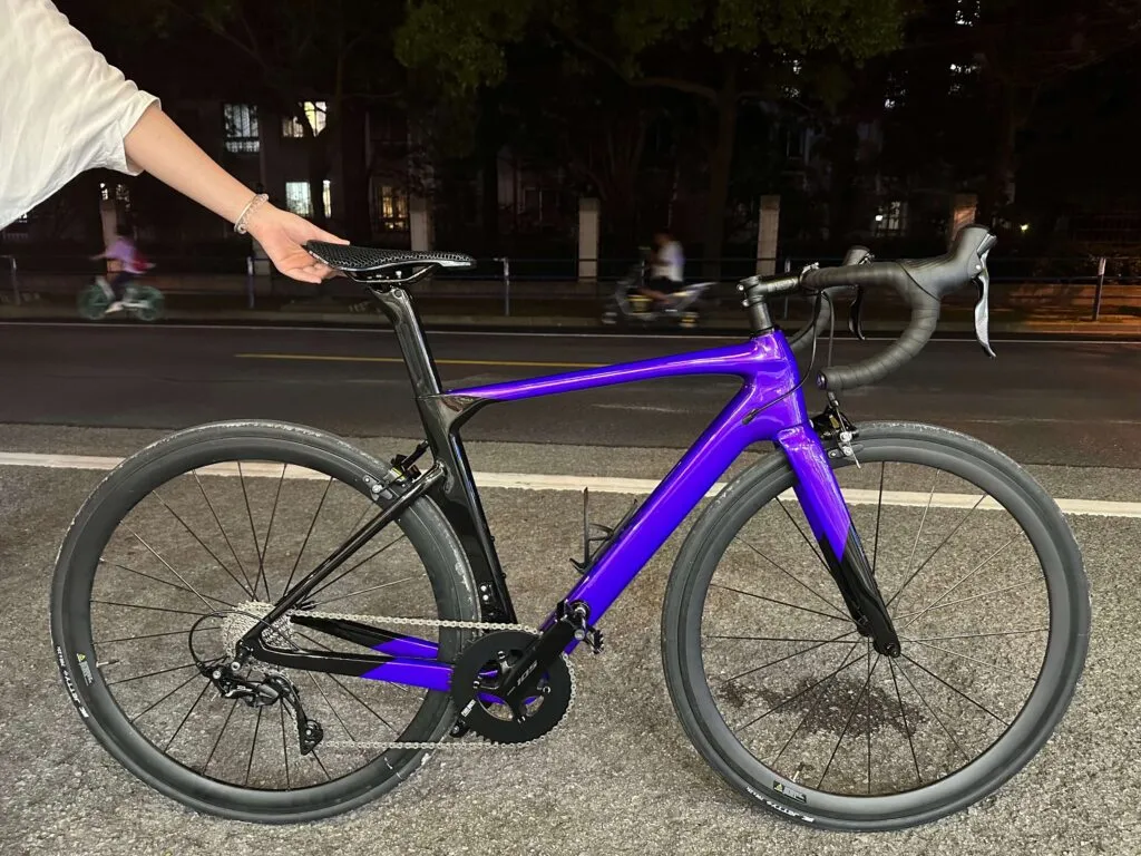 road bike frame V brake