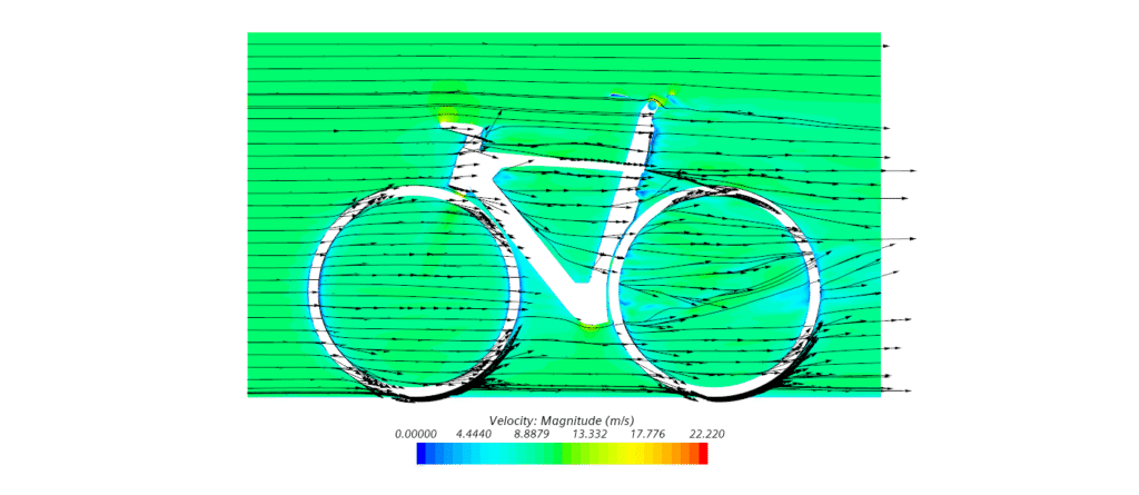 CR068 CFD test road bike frame