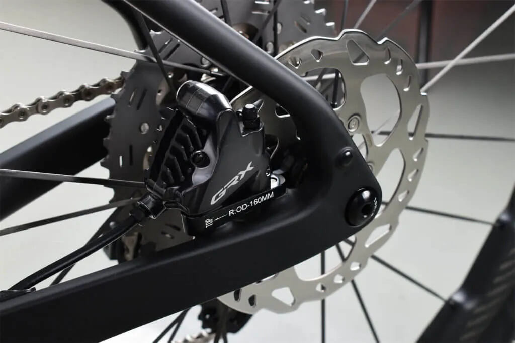 schijfrem gravelbike frame