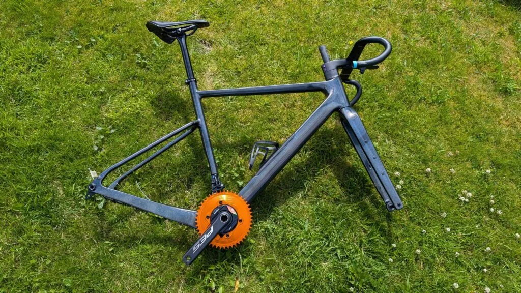 aangepast gravelbike frame