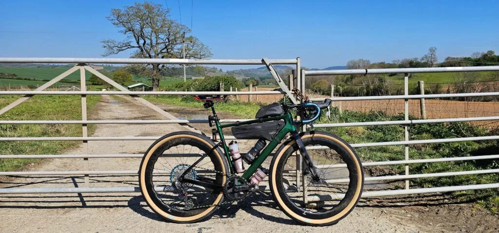 carbon fiber gravel bicycle