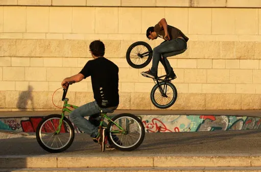 Corrida de quadro BMX