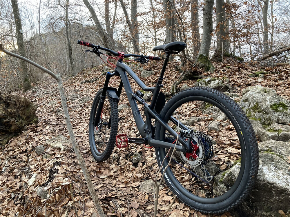 FS830 full suspension frame