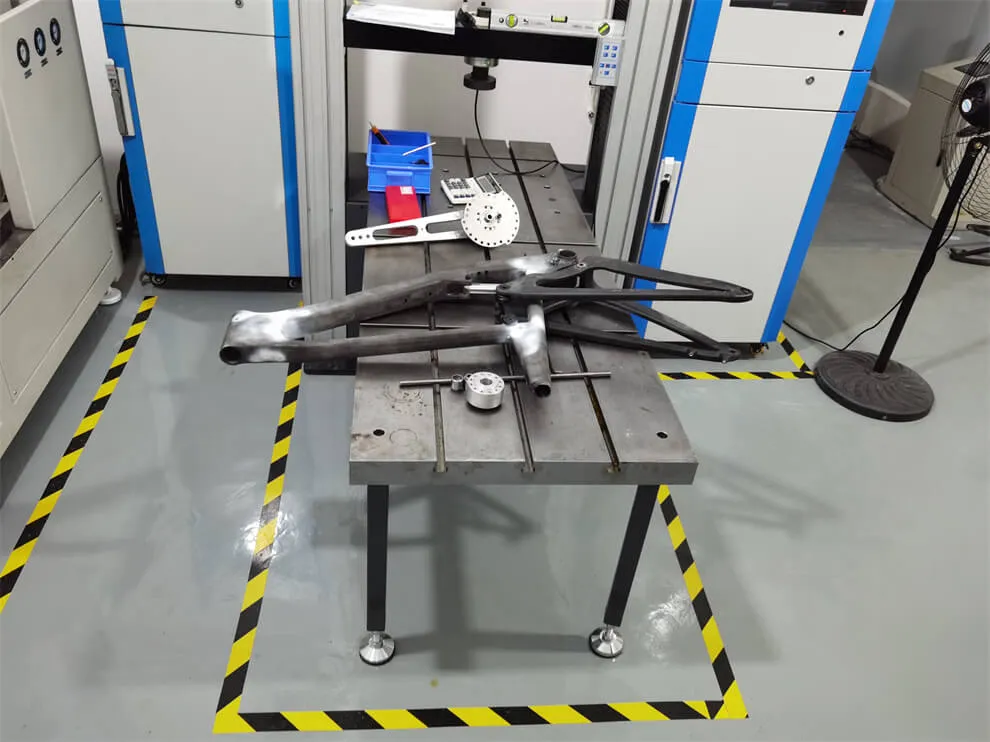 bicycle frame test