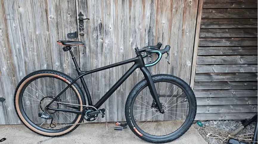 cuadro de bicicleta de montaña rígida