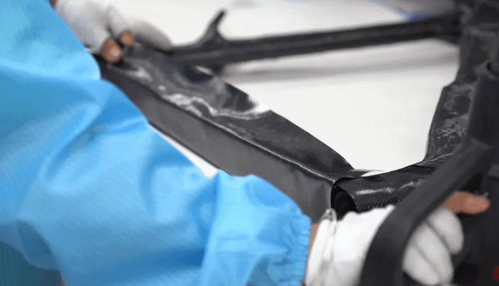productie van fietsframes