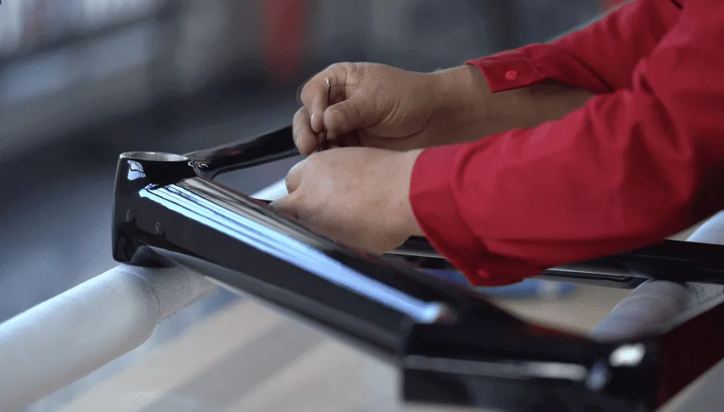 การตรวจสอบเฟรมจักรยาน