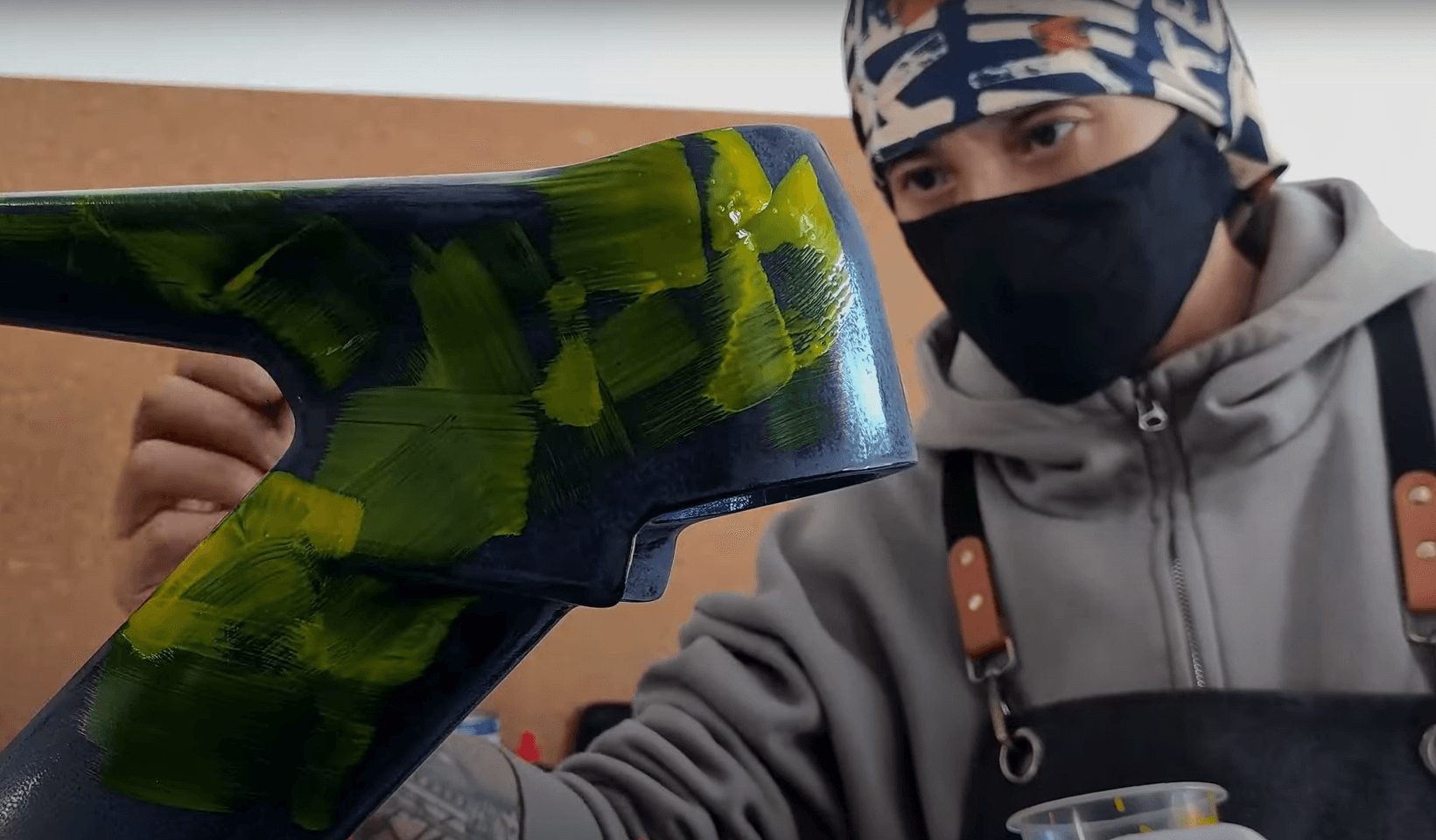 bicycle frame painting