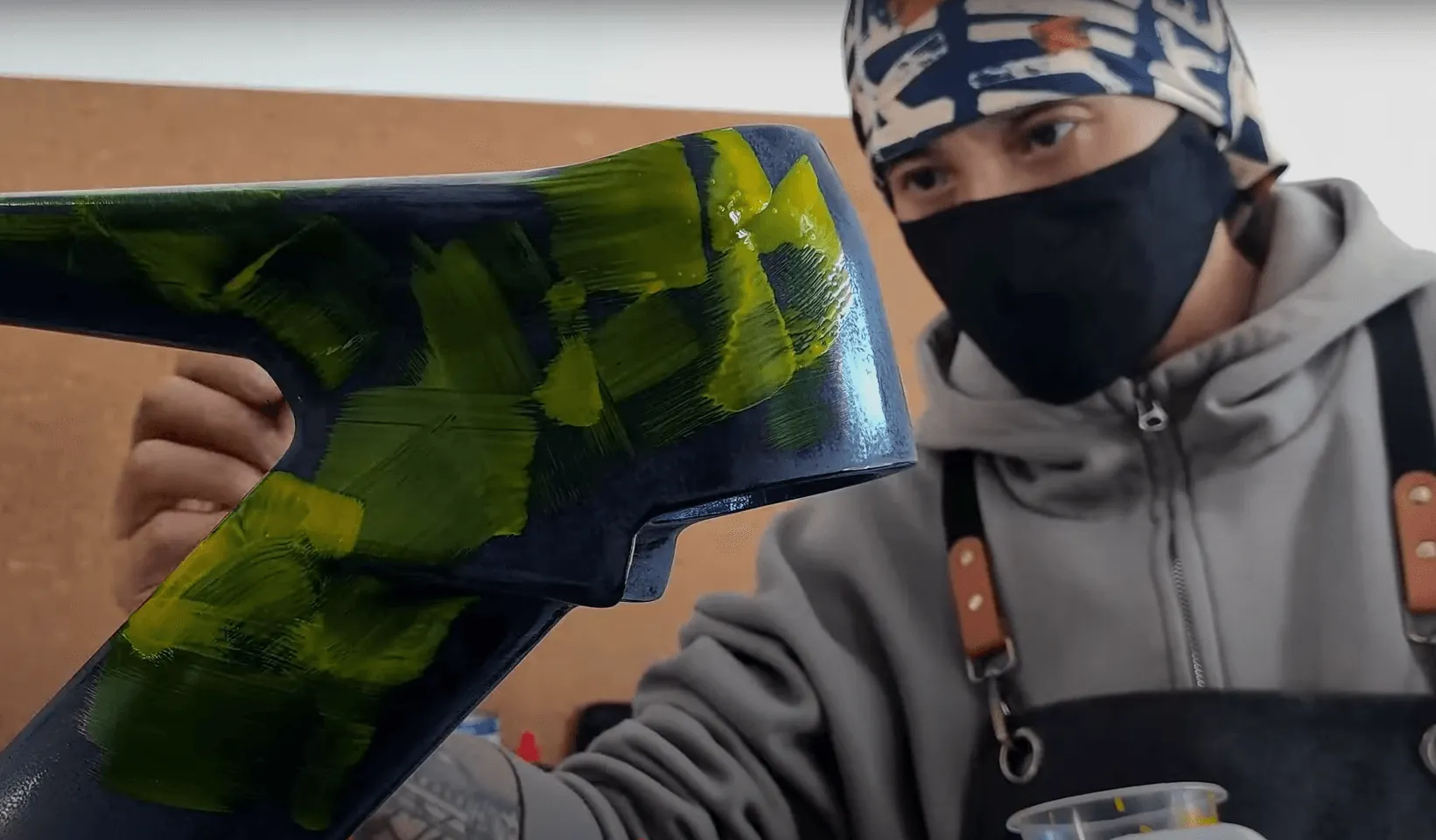 bicycle frame painting