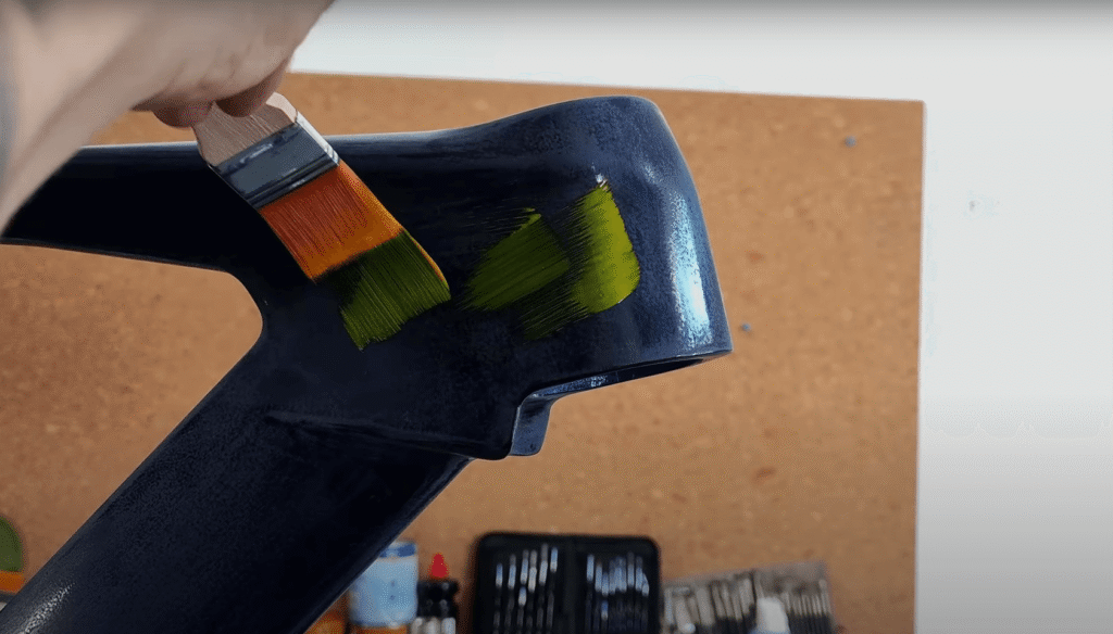 bicycle frame painting