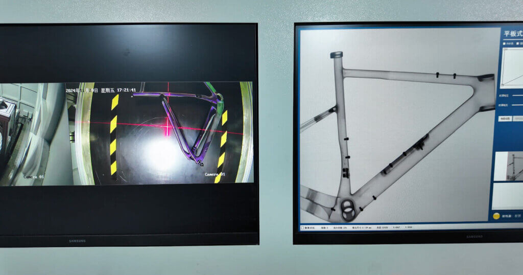 bicycle frame test