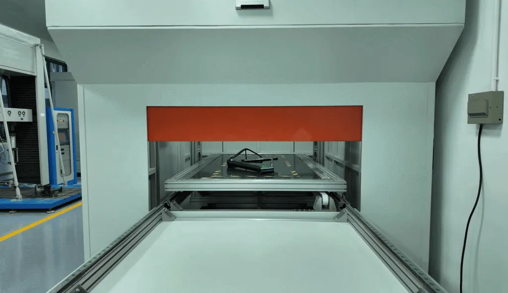 test del telaio della bicicletta