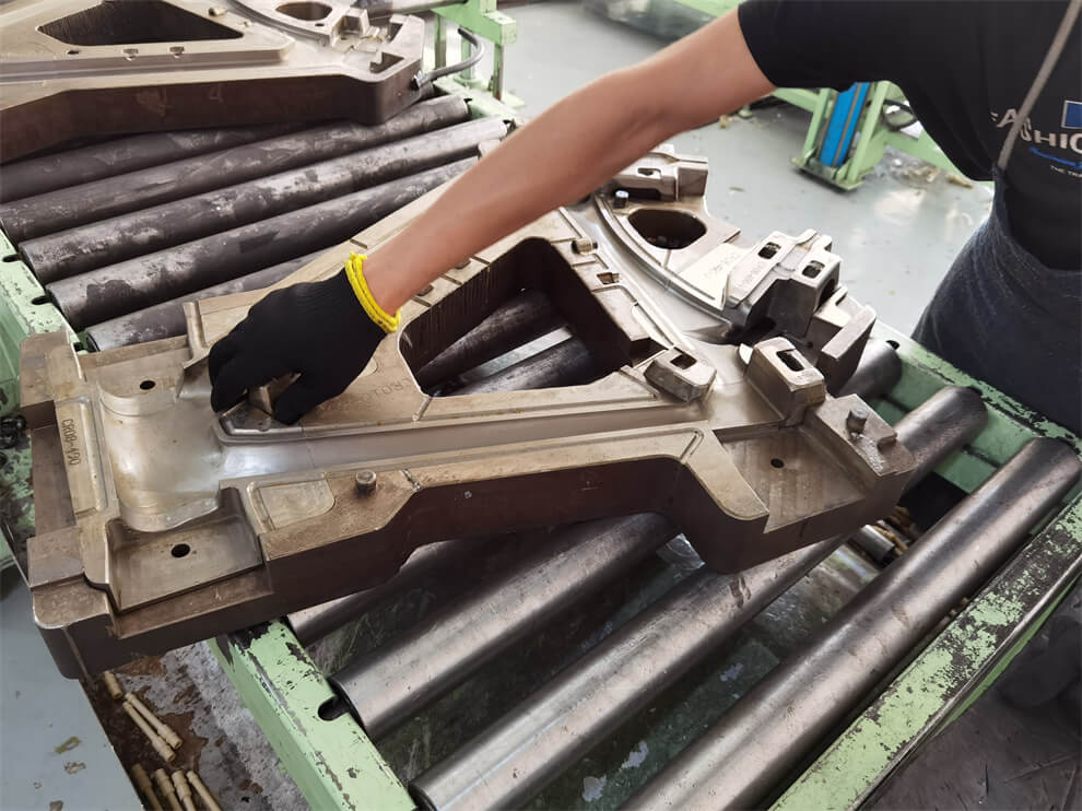 bicycle frame mold