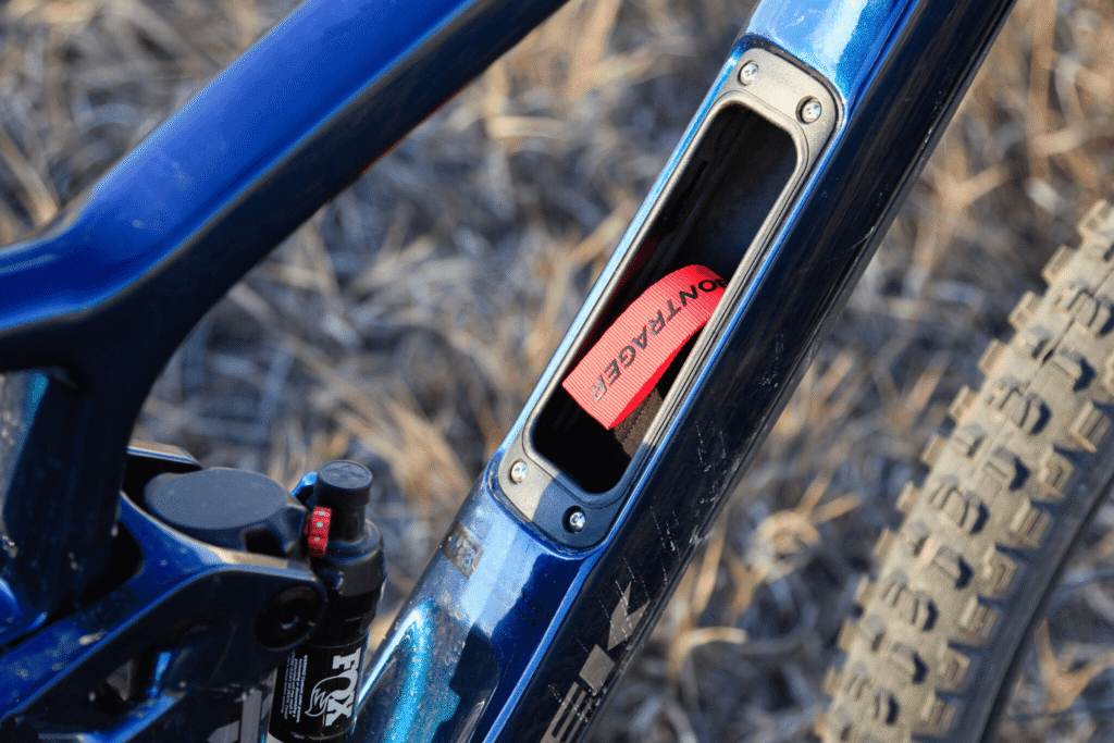 built in storage mountain bike frame