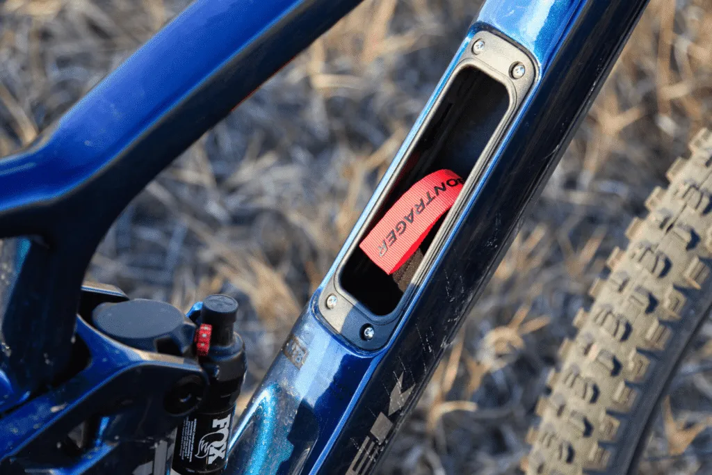 built in storage mountain bike frame