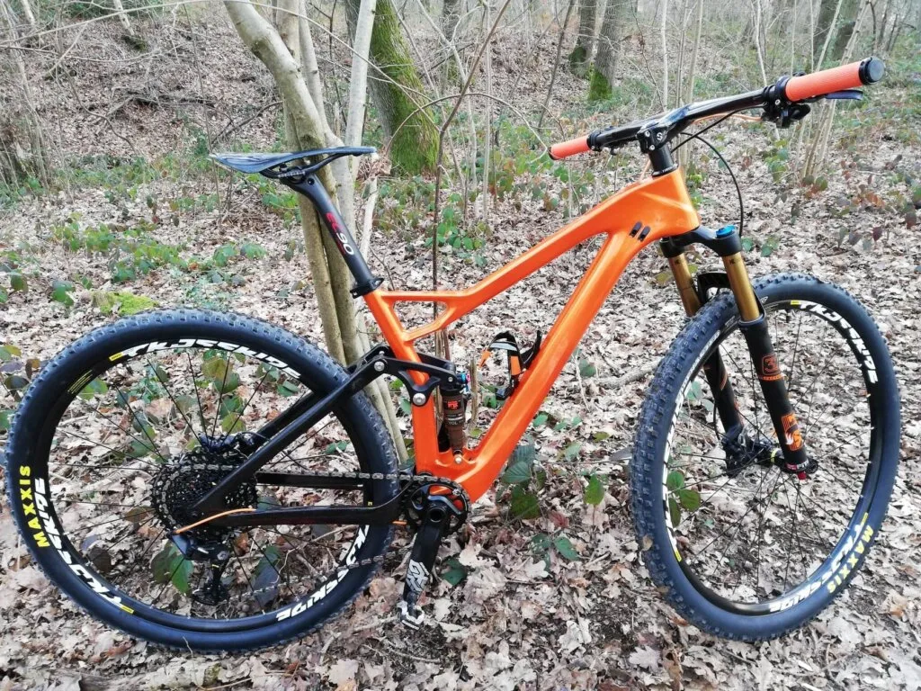 เฟรมจักรยานเสือภูเขา XC181 แบบกันสะเทือนเต็มตัว