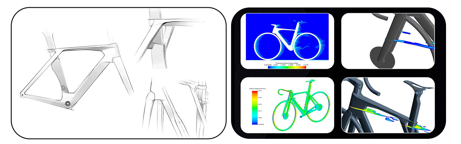 CR068 tested carbon fiber road frame