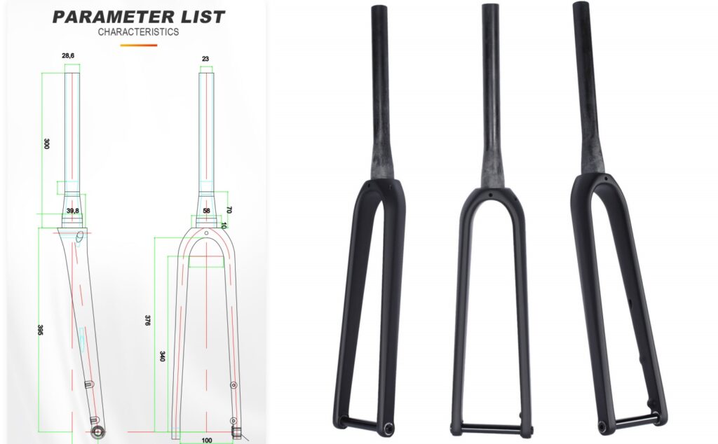 gravel bike fork