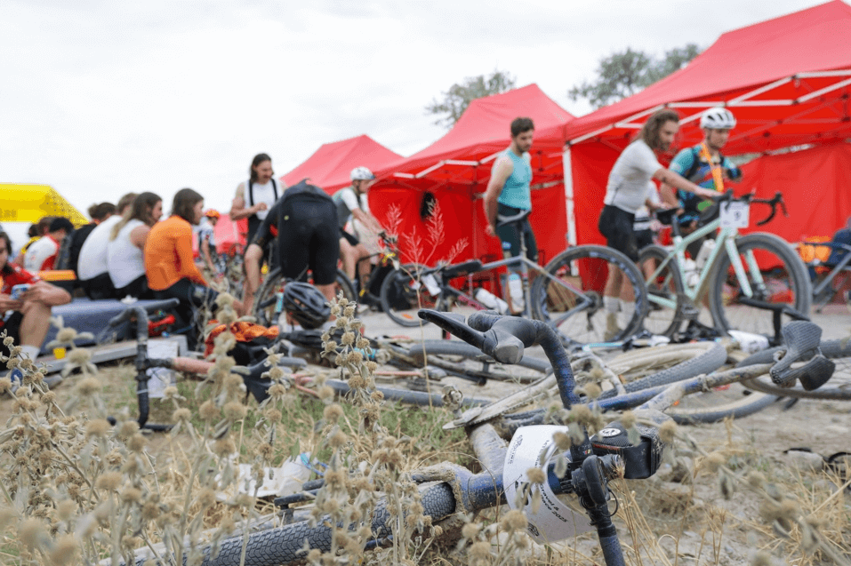 gravel bike frameset race