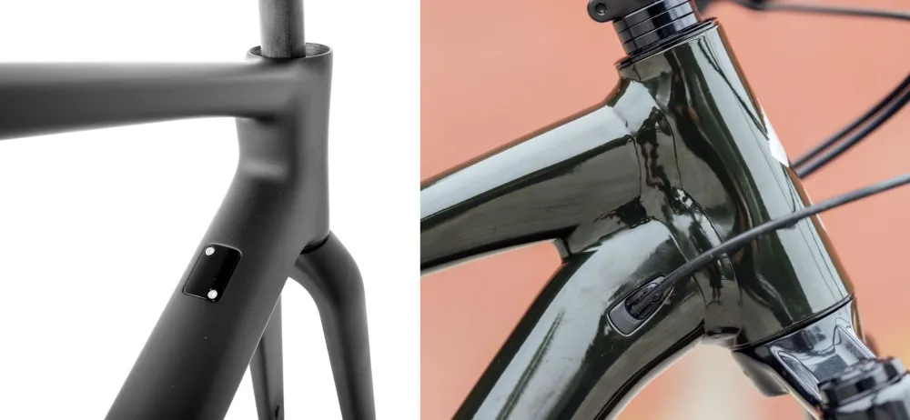 fietsframe van koolstofvezel of aluminium