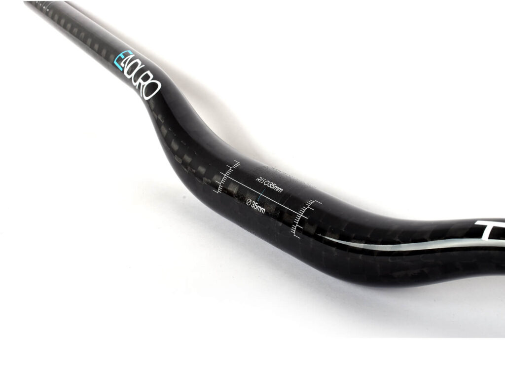 carbon fiber rise handlebar