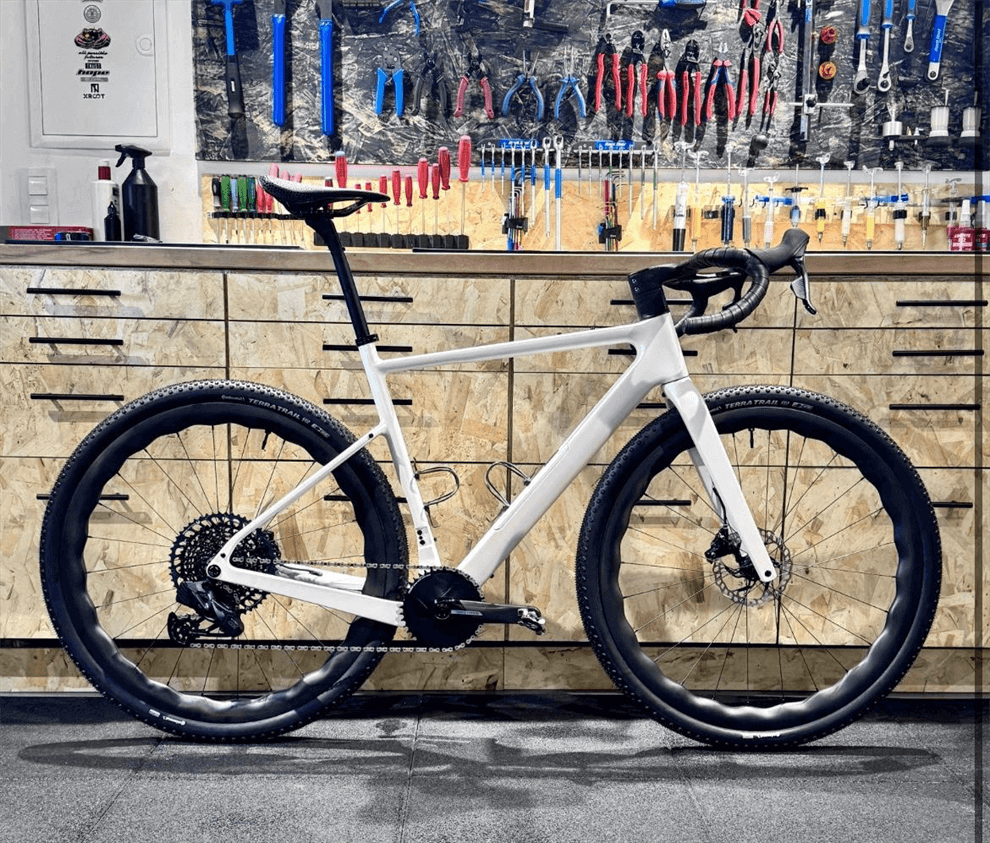 carbon gravel bike frameset