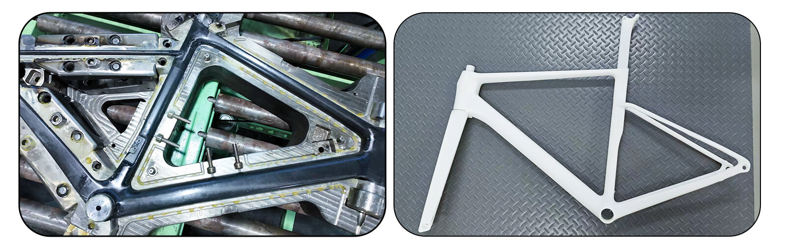 road bike frame mold