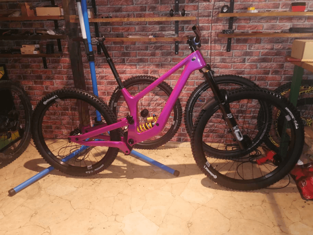 FS838 enduro mtb suspension frame