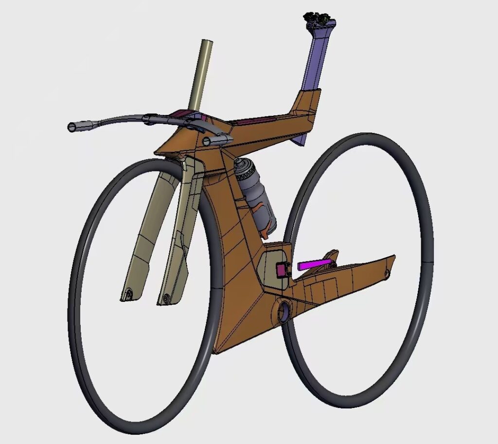 triathlon bike frame