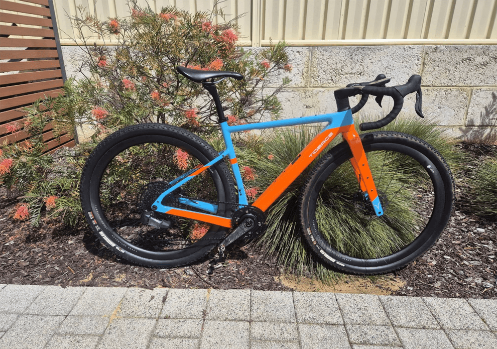 custom paint gravel frame