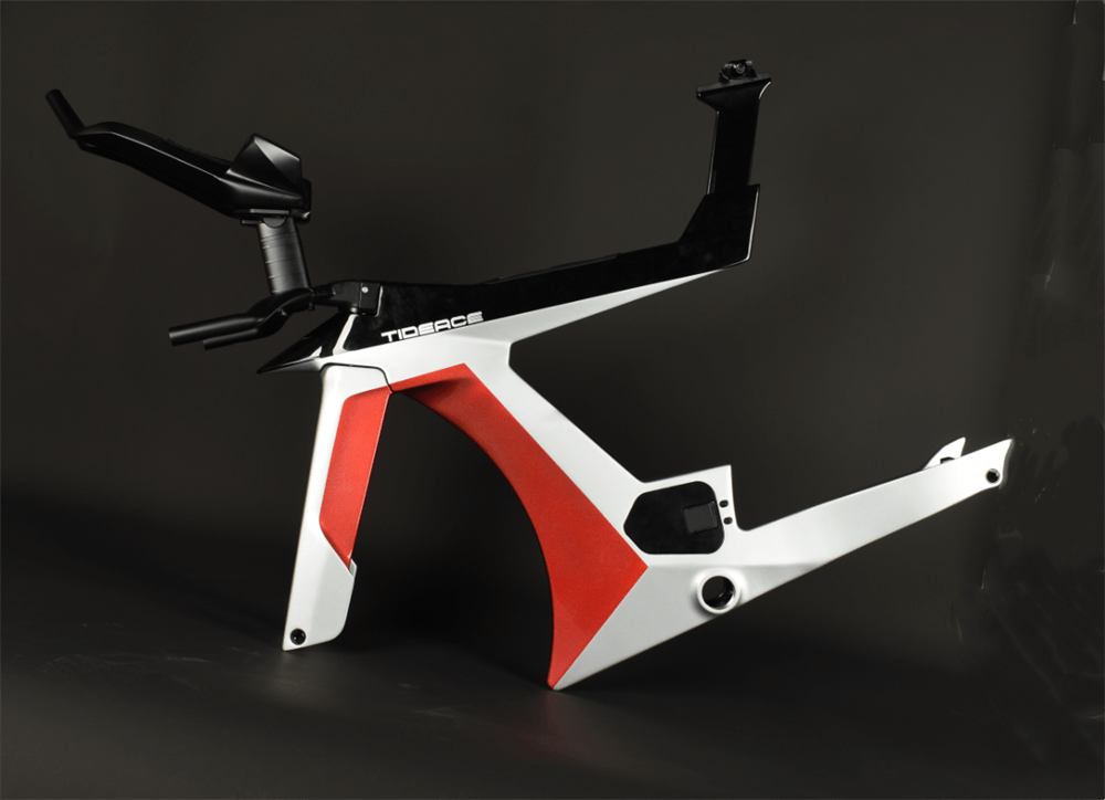 carbon triathlon bike frame