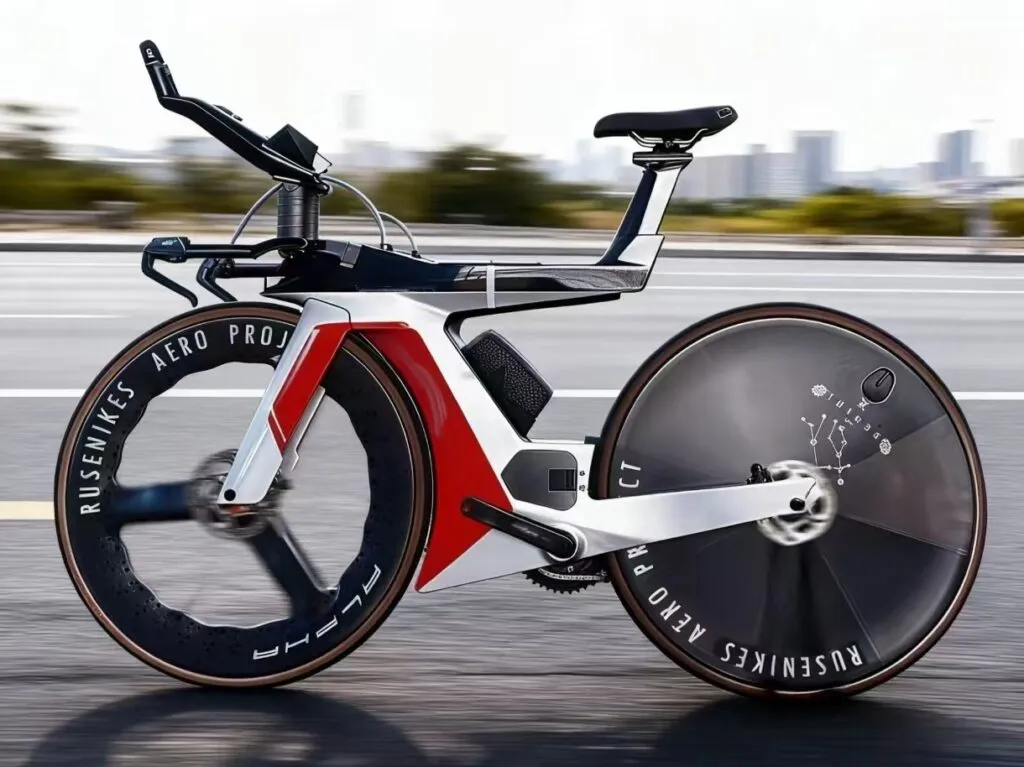 carbon fiber triathlon bike
