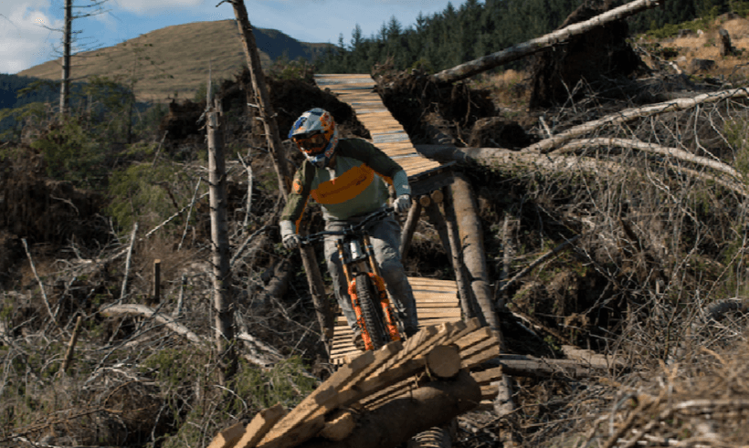 downhill mountain bike frame