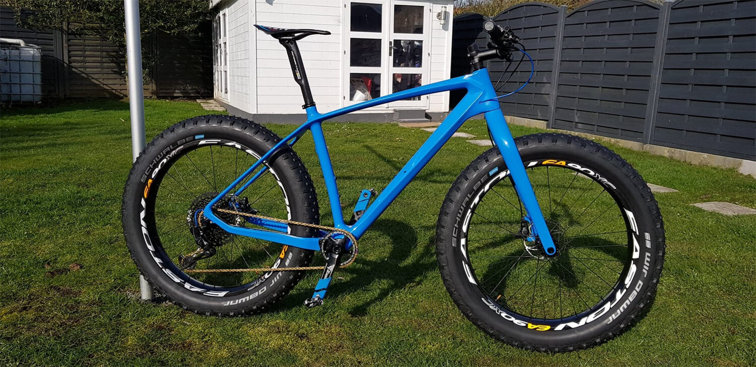 fat tire bike frame
