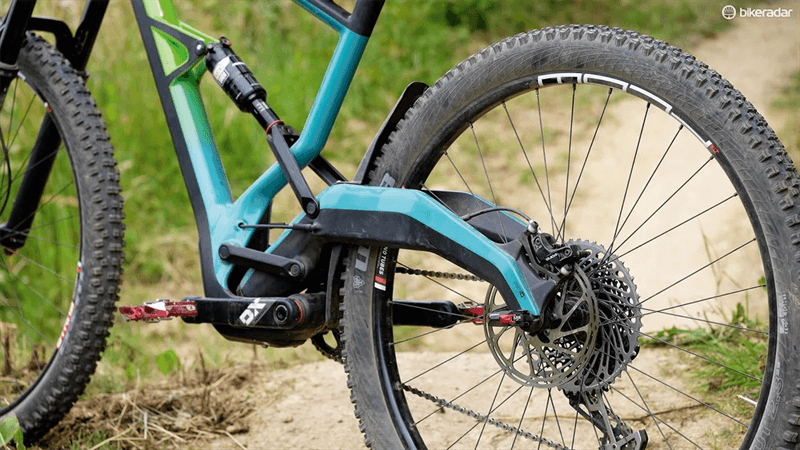 全悬挂自行车车架