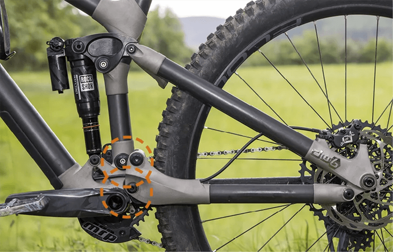 full suspension bike frame