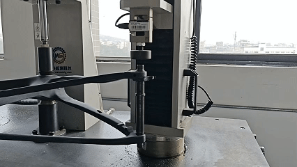 bicycle frame rear triangle stiffness test