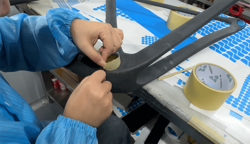 carbon bike frame painting protection