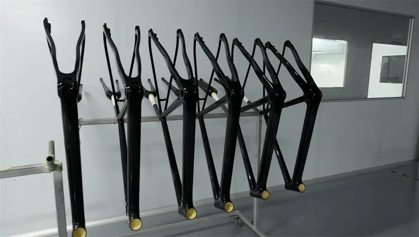 custom carbon bike frame paint