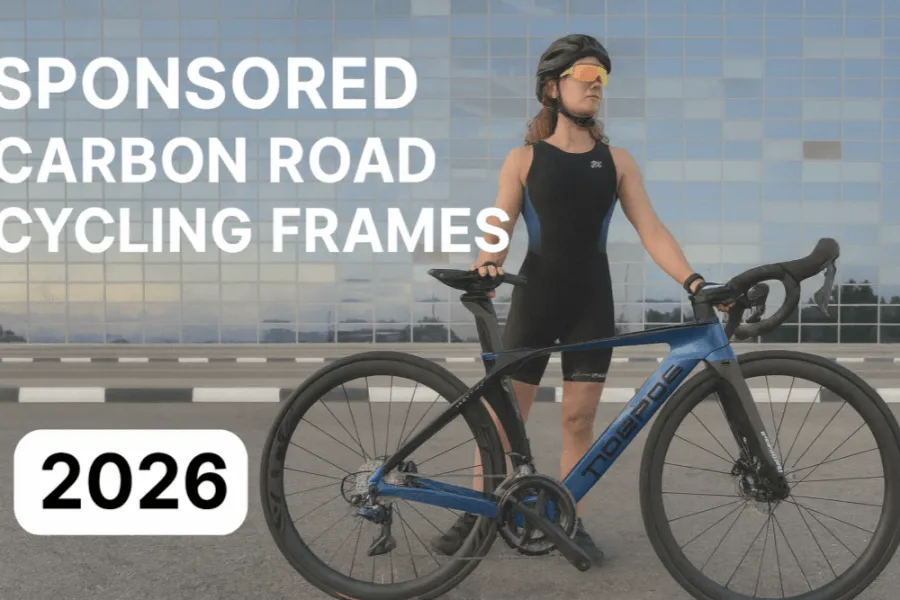 gesponsord carbon racefietsframe