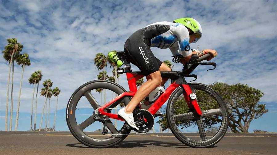 Cuadro de triatlón de carbono para Ironman