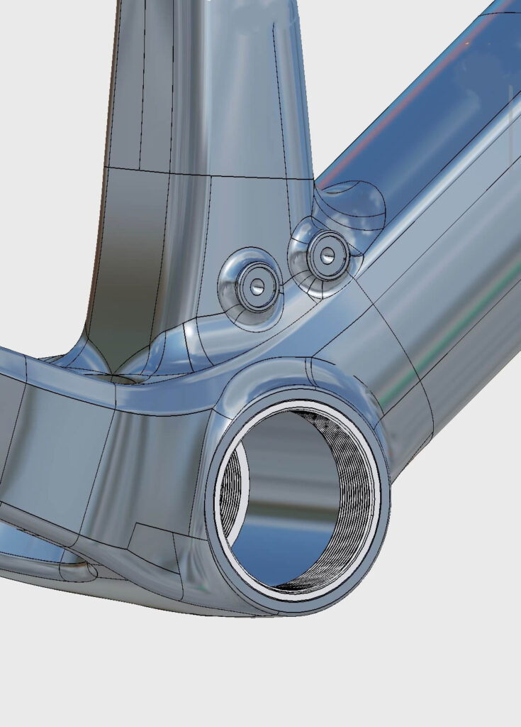 XC832 カーボンファイバー 32er MTB フレーム - Haidelibikes