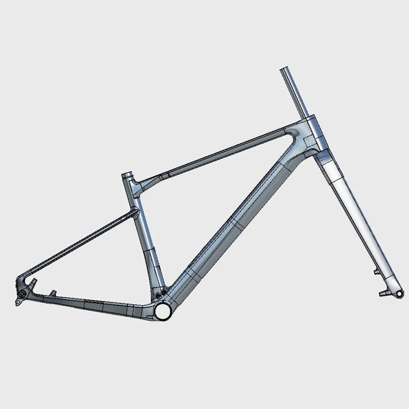 XC832 カーボンファイバー ハードテール 32er MTB フレーム - Haidelibikes