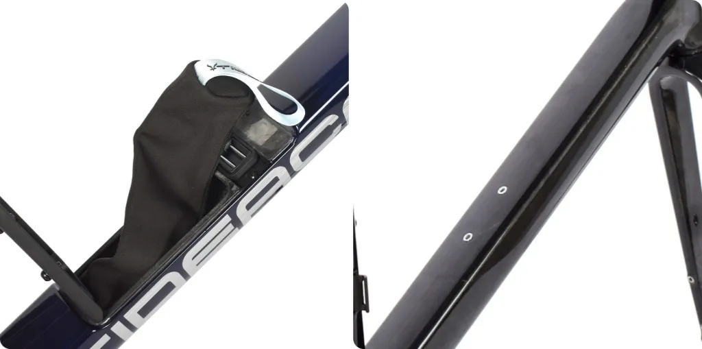 CR301 racefietsframe opbergruimte in de onderbuis