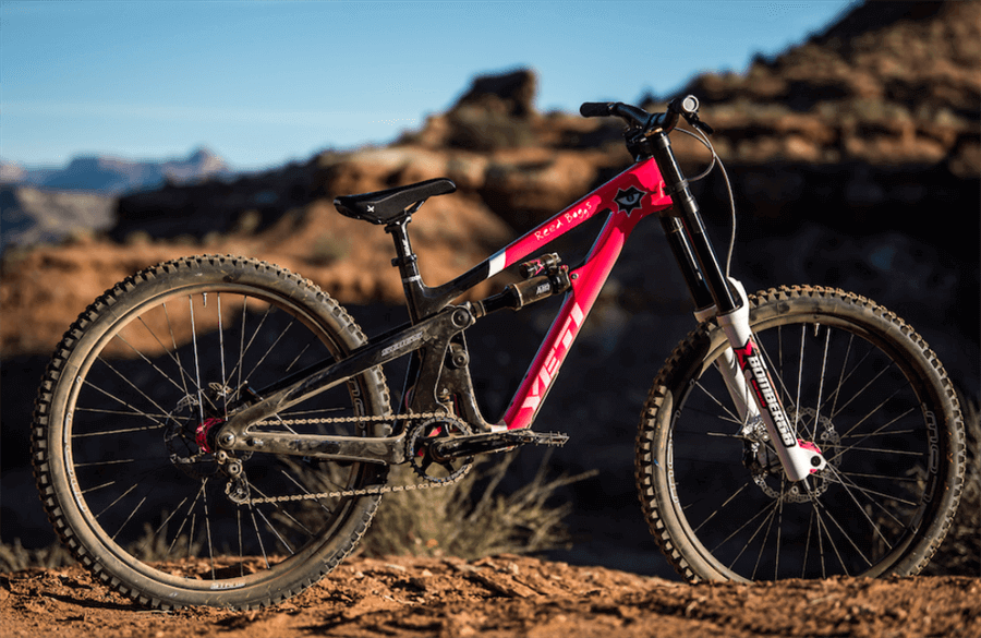 Redbull carbon mountain bike
