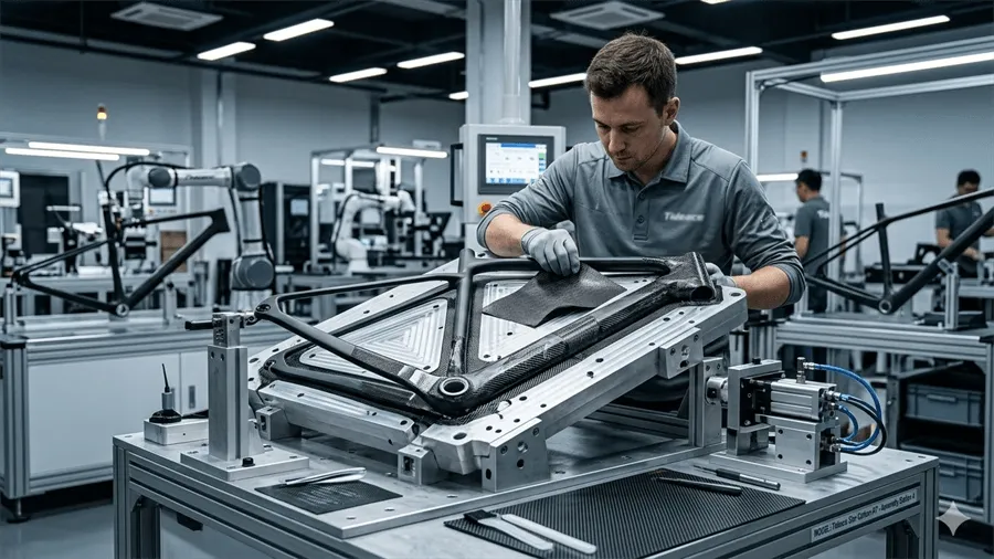 32er hardtail mountainbike frame productie